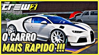 O CARRO MAIS RAPIDO DO THE CREW 2  BUGATTI CHIRON SUPER SPORT 300  DIVINE EDITION  2024 [upl. by Ankeny639]