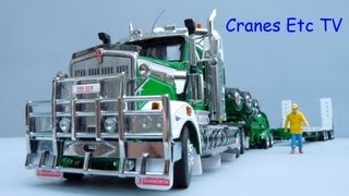 TWH Doolans Drake Swing Wing Trailer  Kenworth T908 by Cranes Etc TV [upl. by Accebber]