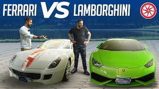 Ferrari vs Lamborghini  Exotic Cars  Shiraz Qureshi  PakWheels [upl. by Zurkow]