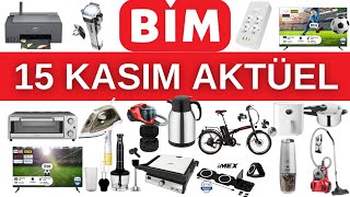 BİM 15 KASIM TEKNOLOJİK AKTÜEL ÜRÜNLERRESMİ KATALOGBİM TELEVİZYONampBEYAZ EŞYAampMUTFAK EŞYALARIbim [upl. by Aynot]