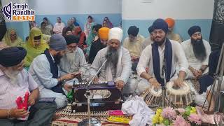 Bhaisahib bhai Davinder singh ji jammu  AKJ JAMMU  Wednesday evening kirtan samagam 23 10 2024 [upl. by Callum]