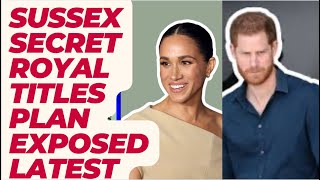 SUSSEXES AMERICAN DREAM WITH A TWIST LATEST NEWS  royal meghanandharry meghanmarkle [upl. by Inimak870]