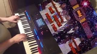 Boney M  Feliz Navidad Piano Cover keyboard PSRSX700 [upl. by Gerstner]