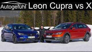 Seat Leon ST Cupra vs Leon XPerience comparison REVIEW  Autogefühl [upl. by Vevine402]