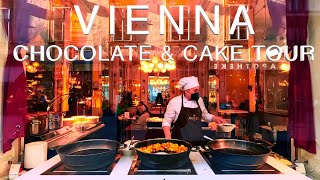 Vienna Austria 🇦🇹 Food Walking Tour Fine Chocolate amp Cake Shops 2022 ASMR [upl. by Noitsirhc]