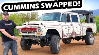 Cummins Swapped International Hits Our Dyno [upl. by Laryssa]