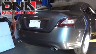 How to Install 0915 Nissan Maxima 35L V6 Catback Exhaust [upl. by Neros]