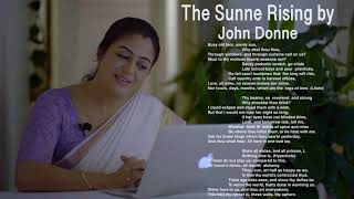 The Sunne Rising  Poem by John Donne  Explanation [upl. by Ettevy]