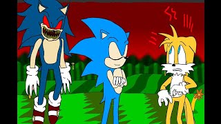 SonicEXE VS Sonic y Tails [upl. by Cave170]