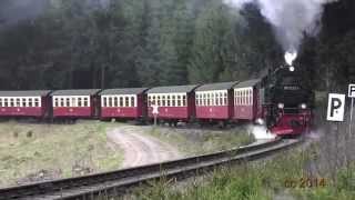 Harz Mountain Steam Railway Germany [upl. by Mehsah]