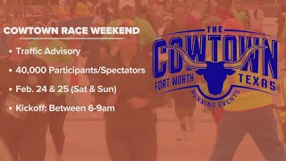 Cowtown Marathon in Fort Worth Traffic tips you need to know [upl. by Llenahs]