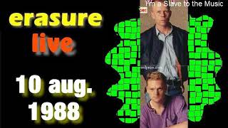 Erasure 10 aug1988charity gig Royal Court Peterboro UK [upl. by Grory]