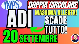 ASSEGNO DI INCLUSIONE🔴20 SETTEMBRE⚠️SCADE TUTTO👉PAGAMENTI SOSPESI✅DOPPIA CIRCOLARE [upl. by Ahseena]