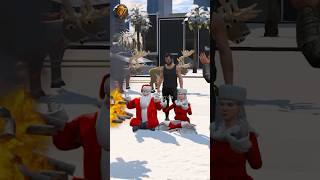 AAJ HOGI SANTA CLAUS KI SHADI 🤣  GTA 5 shorts gta5 [upl. by Aroved]