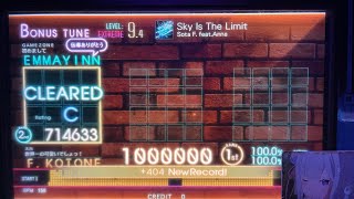 【Jubeat Beyond】Sky Is The Limit EXT EXC [upl. by Dougie]