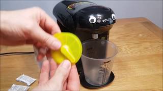 How to Descale a Bosch Tassimo Coffee Machine  EASY [upl. by Raual266]