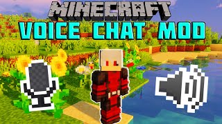 VOICE CHAT MOD  CHAT DE VOZ Y PROXIMIDAD EN MINECRAFT  MINECRAFT REVIEW MOD 1122  1211 [upl. by Annmarie369]