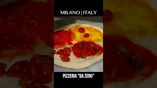 Artisanal pizzeria in Milan with the best Mediterranean ingredients Pizzeria Da Zero [upl. by Je]