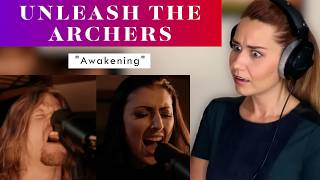 Unleash the Archers quotAwakeningquot REACTION amp ANALYSIS by Vocal CoachOpera Singer [upl. by Tsepmet175]