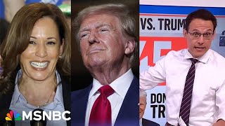 Kornacki breaks down polling as the race between Harris and Trump tightens [upl. by Morehouse]