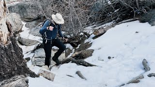 Unexpected Ice on San Jacinto  Summits on the Air [upl. by Neils]