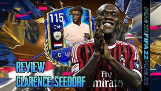 Review Clarence Seedorf  TOTY 2022   Fifa Mobile Nexon [upl. by Wistrup]