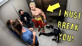 IVAN DRAGO ELEVATOR PRANK [upl. by Ennaylil344]