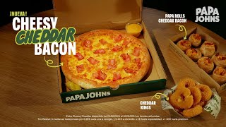 EXTRA CHEESY CHEDDAR  Papa Johns [upl. by Amme488]