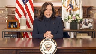 Kamala Harris gives speech at Eddie Bernice Johnsons funeral [upl. by Ahsuat259]