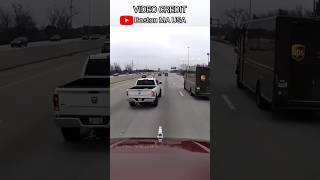 CRAZY Semi Truck Road Rage [upl. by Rudwik]