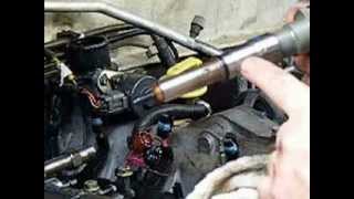 Removing Isuzu 4JX1 Diesel Injector Sleeves [upl. by Gierc]