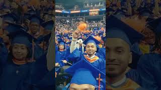 My graduations day from Borough of Manhattan Community College 2024 at Barclays Center [upl. by Cony]