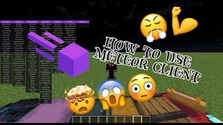 METEOR CLIENT HOW TO RAID BASES ON THE DONUT SMP USING A HACKED CLIENT [upl. by Nhojleahcim]