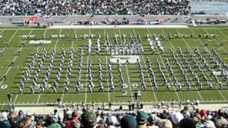 MSU Spartan Marching Band Thriller 11108 [upl. by Airad]