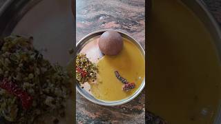 Soppina Bassaru  BassaruRecipe  Sambar For Mudde  recipe food cooking shorts bassaru vlog [upl. by Martyn552]