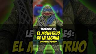 Leonardo EL MONSTRUO DE LA LAGUNA NEGRA  Tortugas Ninja Universal Monsters NECA [upl. by Partan]