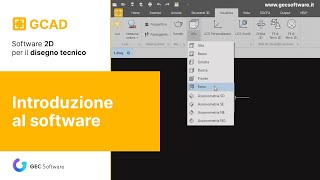 1 Introduzione al software GCAD [upl. by Ehcnalb684]