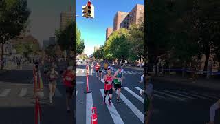 NYC MARATHON 2024  MILE 21 5 Ave amp 135 St [upl. by Ahron733]