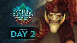 Mythic Dungeon International 2024  Group A  Day 2 [upl. by Oberstone]