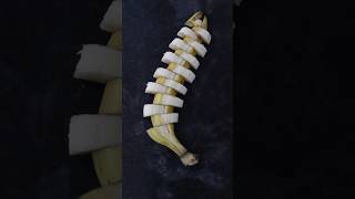 Amazing Banana cutting garnish decoration shorts [upl. by Ettelocin]