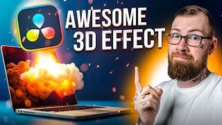 Create An Easy 3D Effect In DaVinci Resolve 18  Step By Step DaVinci Resolve Tutorial [upl. by Frederik]