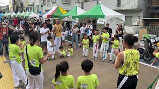 Capoeira Zoador Kids Ebaramachi Matsuri [upl. by Atiuqahs480]