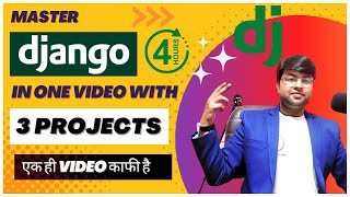 🔥 Django Framework Tutorial with 3 Projects in single video  Hindi  LearnCodeWithDurgesh [upl. by Eillas]