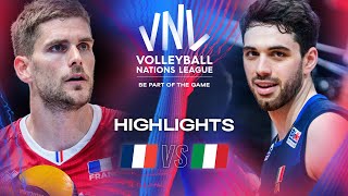 🇫🇷 FRA vs 🇮🇹 ITA  Highlights  Week 2  Mens VNL 2024 [upl. by Nevins566]