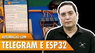 Automação com Telegram e ESP32 [upl. by Neibaf]