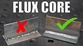 1 Way to Get Better Flux Core Welds [upl. by Nemzzaj]