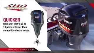 2015 Yamaha 200hp 225hp amp 250hp VMAX SHO Fourstroke Outboards [upl. by Micaela]