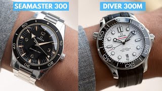 OMEGA Seamaster 300 or Diver 300m  Watch Review amp Comparison [upl. by Arratal]