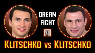 Wladimir Klitschko vs Vitali Klitschko  Boxing Dream Fight [upl. by Anircam]