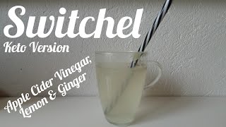 Keto Switchel  refreshing ACVLemonGingerLemonade [upl. by Copland]